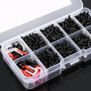 1 Box Badminton Racket Racquet Nylon Badminton Racquet Grommets Eyelets Stringing Tools Badminton String Protector Accessories