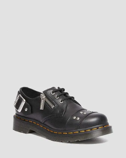 1461 Black HDW Lapacho Leather Oxford Shoe