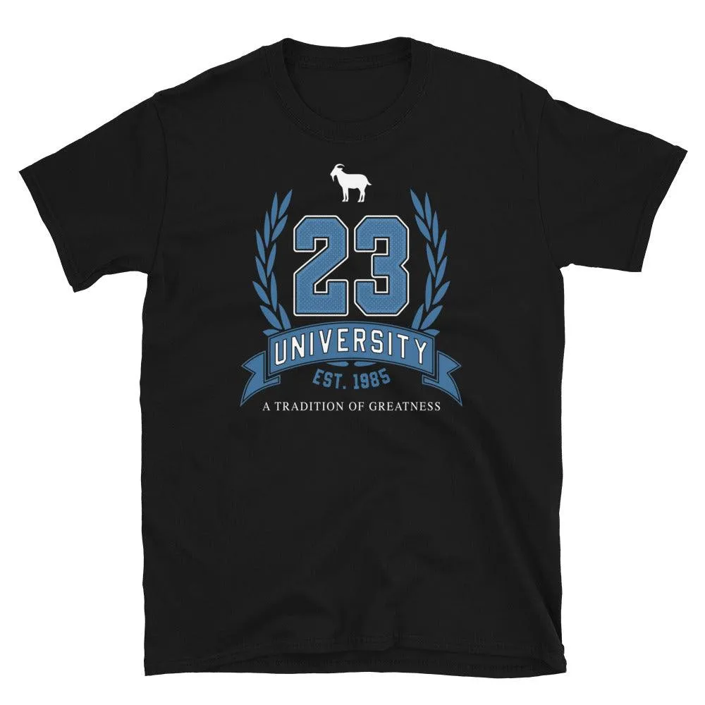 23 University Shirt To Match Air Jordan 13 Brave Blue