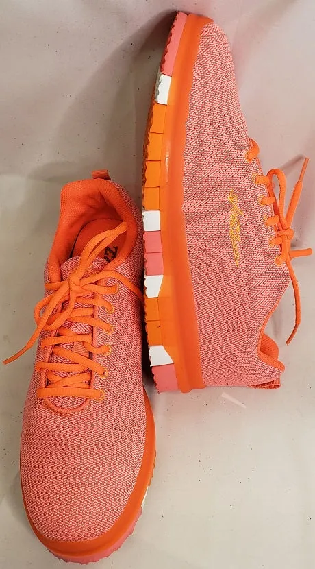 Acid -- Full Sole Dancesneaker -- Orange/Pink/White