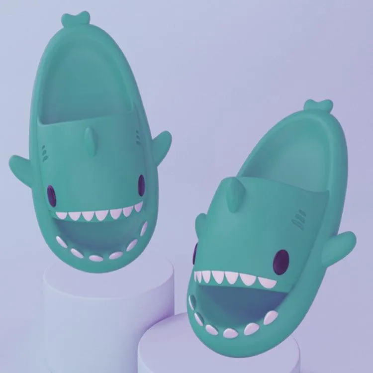 Adorable Shark-Themed Summer Couple Slippers - EVA Cute Cartoon Sandals