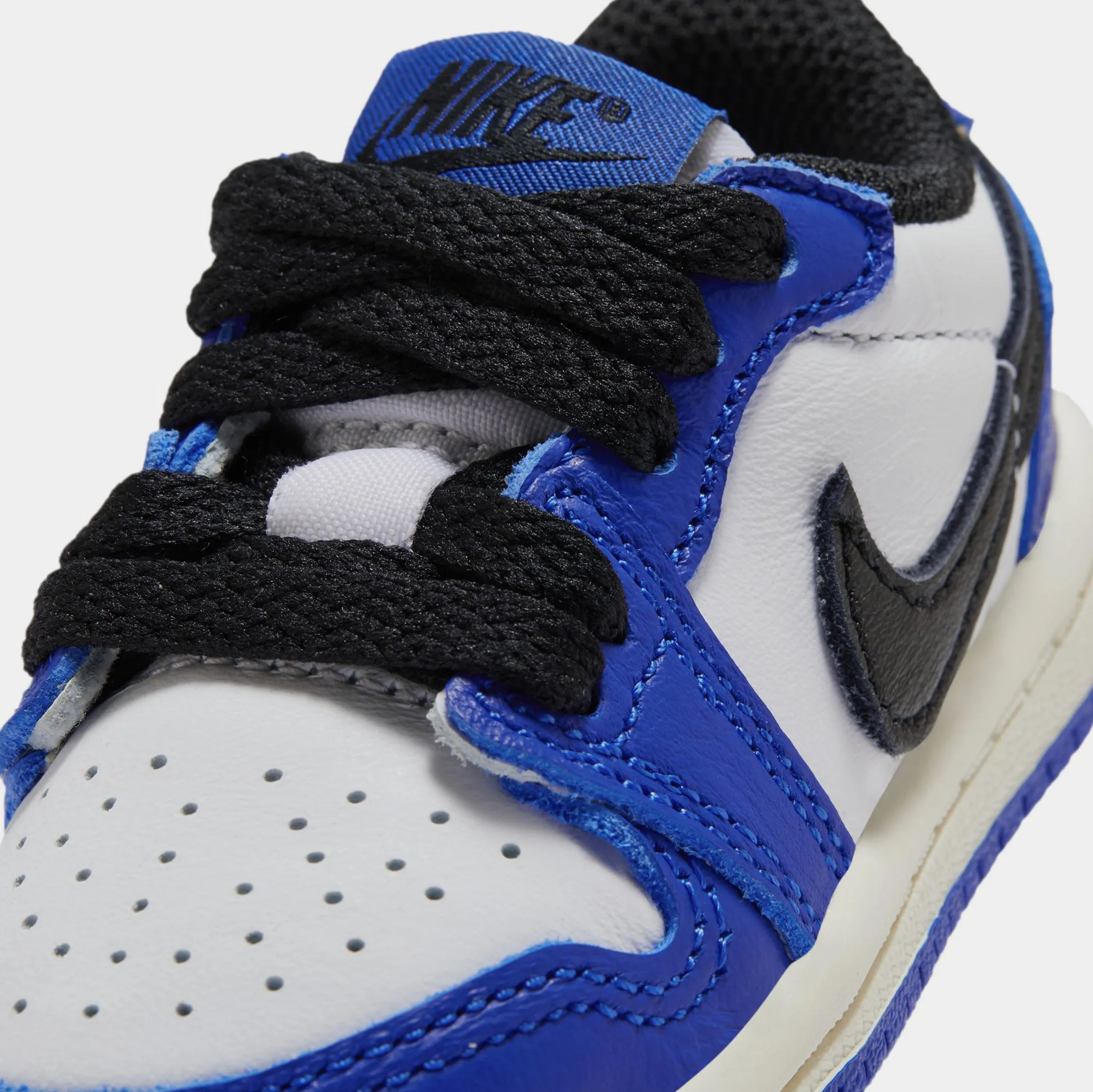 Air Jordan 1 Retro Low OG Game Royal Infant Toddler Lifestyle Shoes (White/Black/Game Royal)