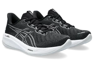 Asics gel cumulus 26 1012b599-002 black & white