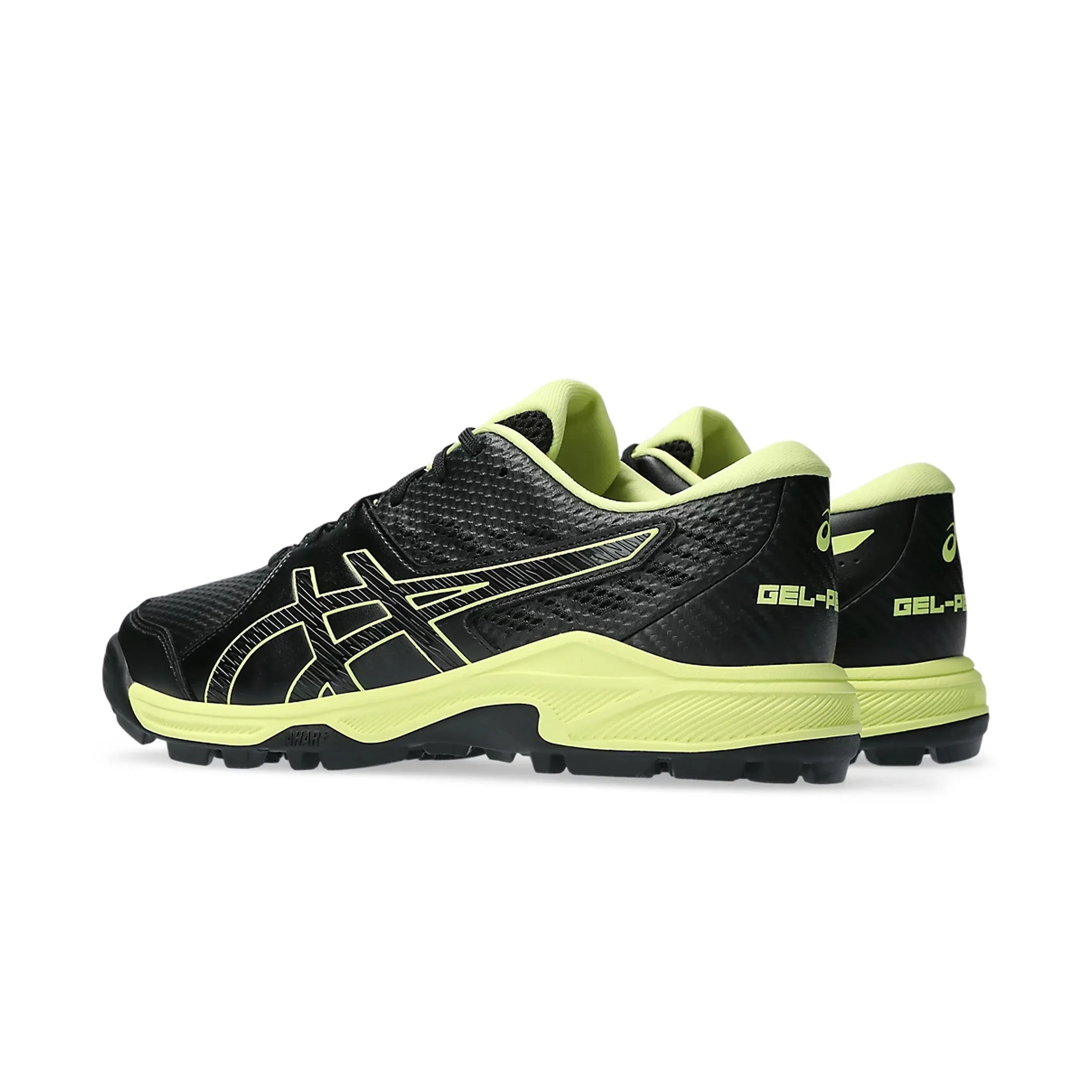 Asics Gel Peake 2 Men's Cricket Shoes - Black/Glow Yellow