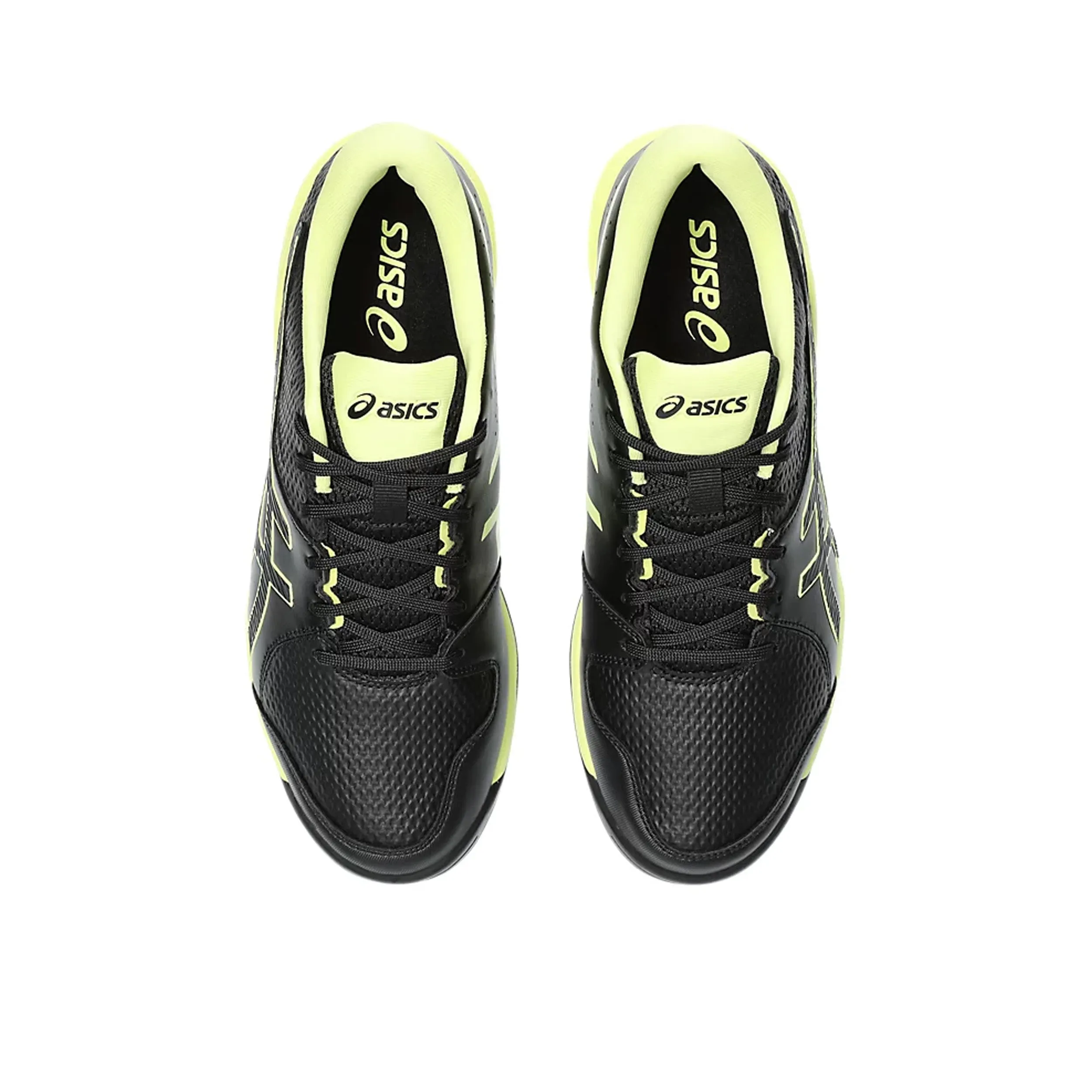 Asics Gel Peake 2 Men's Cricket Shoes - Black/Glow Yellow