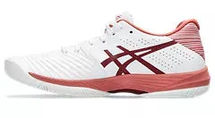 Asics Women's Solution Swift FF (White/Light Garnet)