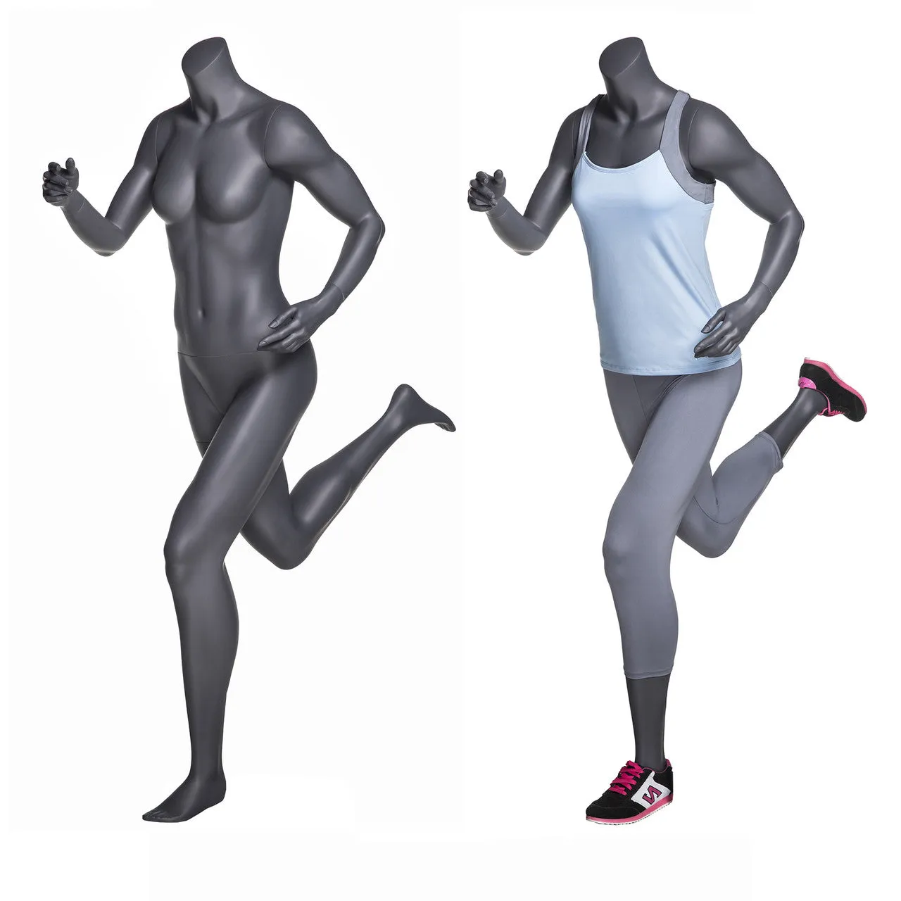 Athletic Headless Female Runner Mannequin MM-NI11