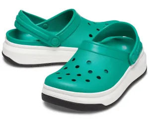 Authentic Crocband Full Force Clog - Deep Green/ White