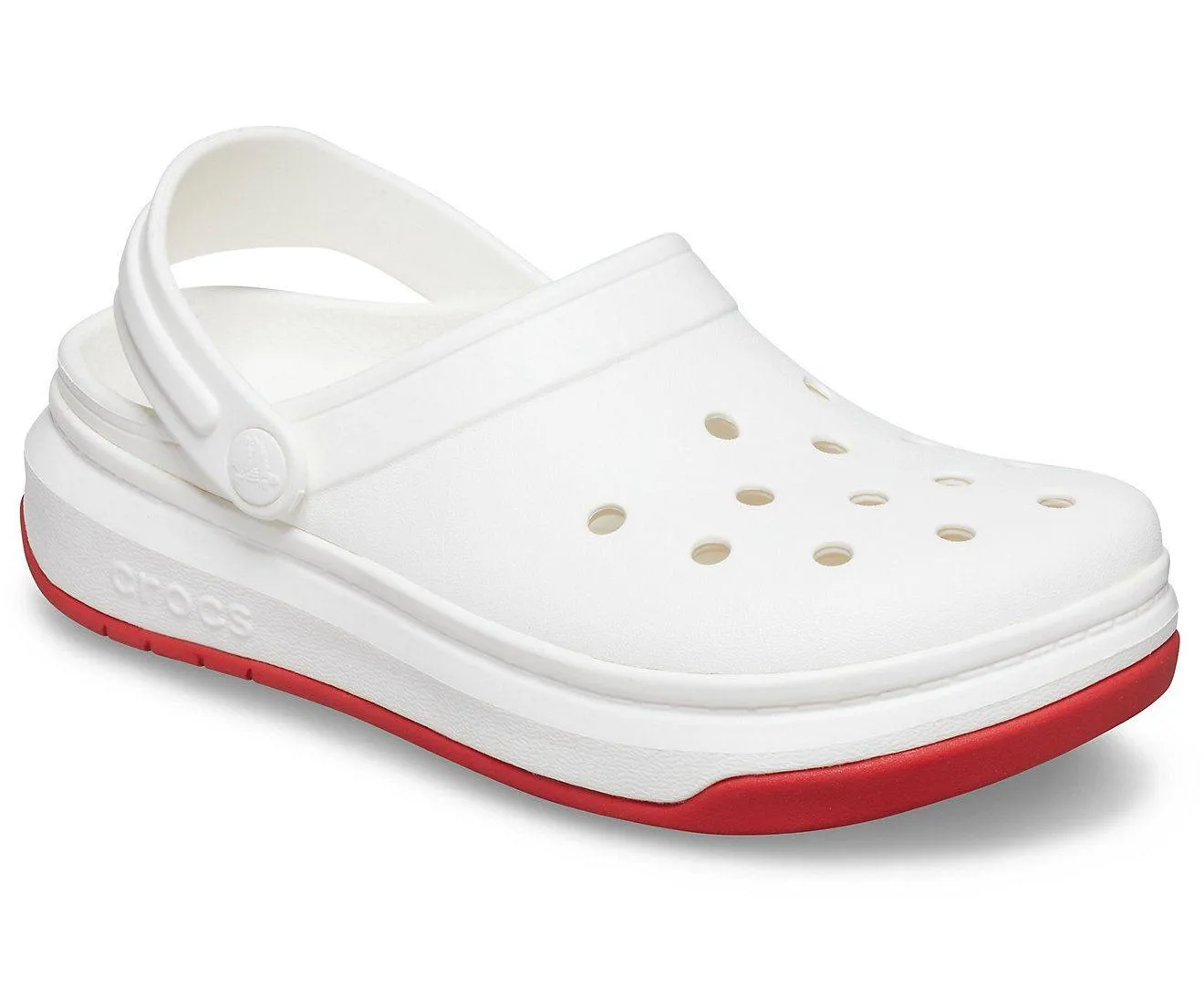 Authentic Crocband Full Force Clog - White