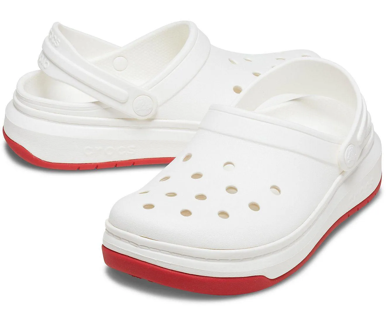 Authentic Crocband Full Force Clog - White