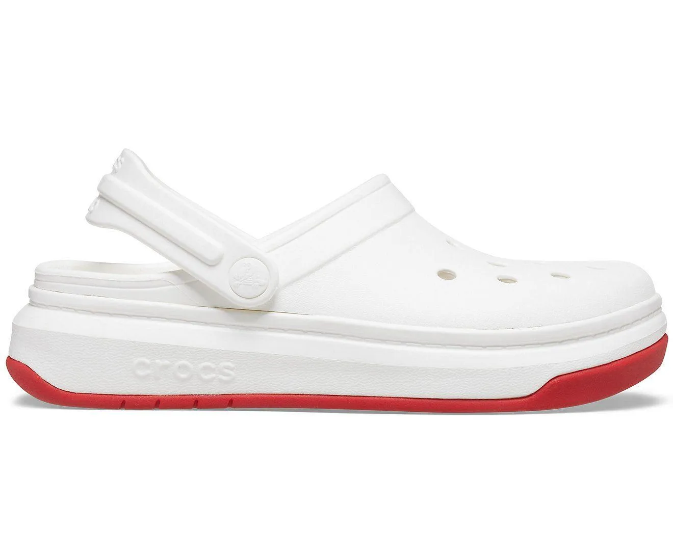 Authentic Crocband Full Force Clog - White