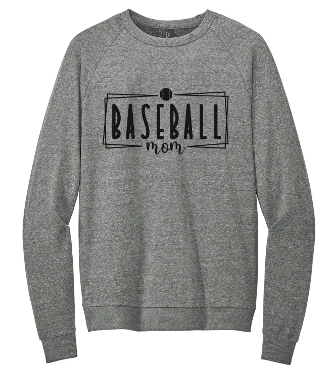 Baseball Mom District Crewneck