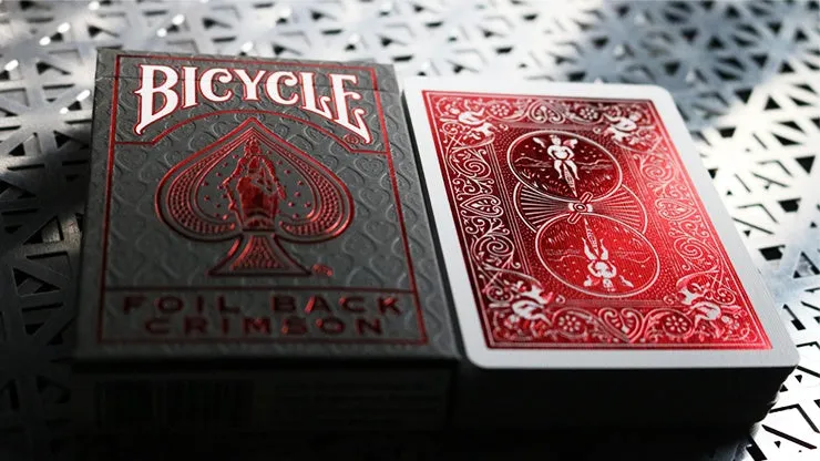 Bicycle Metalluxe Playing Cards - Red