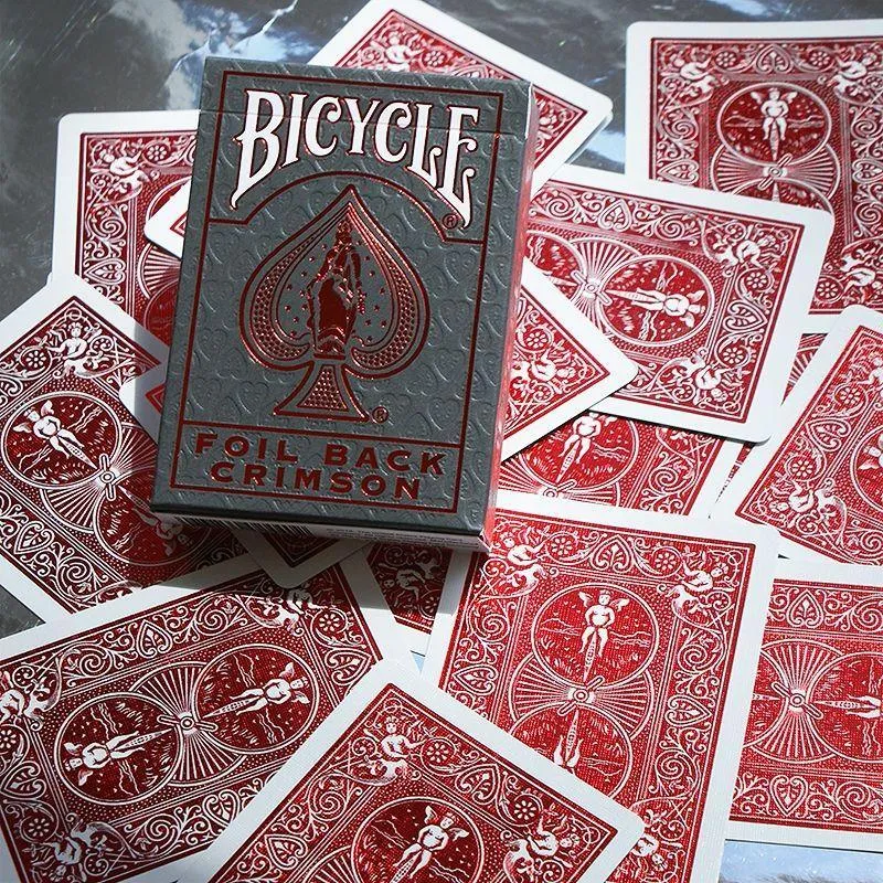 Bicycle Metalluxe Playing Cards - Red