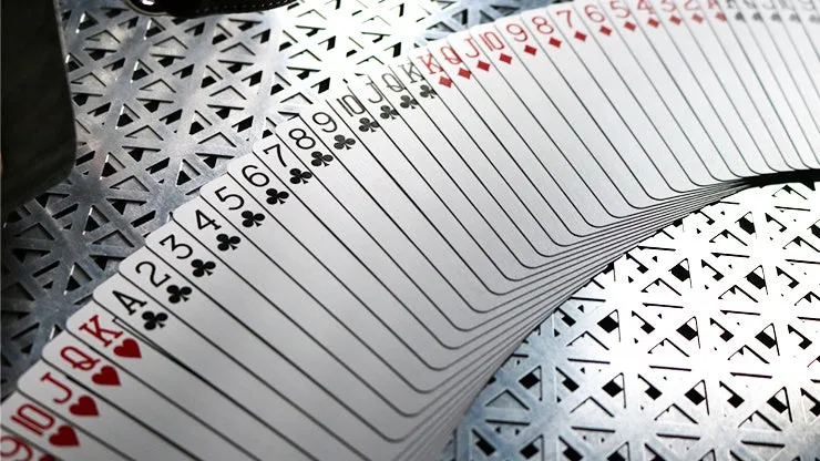 Bicycle Metalluxe Playing Cards - Red