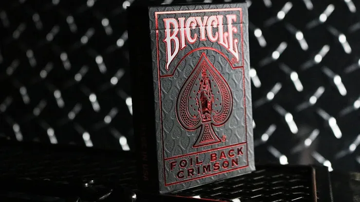 Bicycle Metalluxe Playing Cards - Red