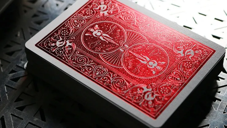 Bicycle Metalluxe Playing Cards - Red