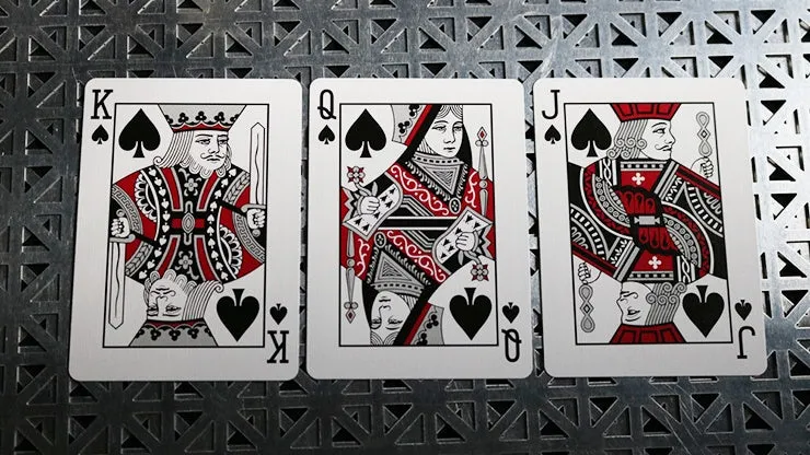 Bicycle Metalluxe Playing Cards - Red