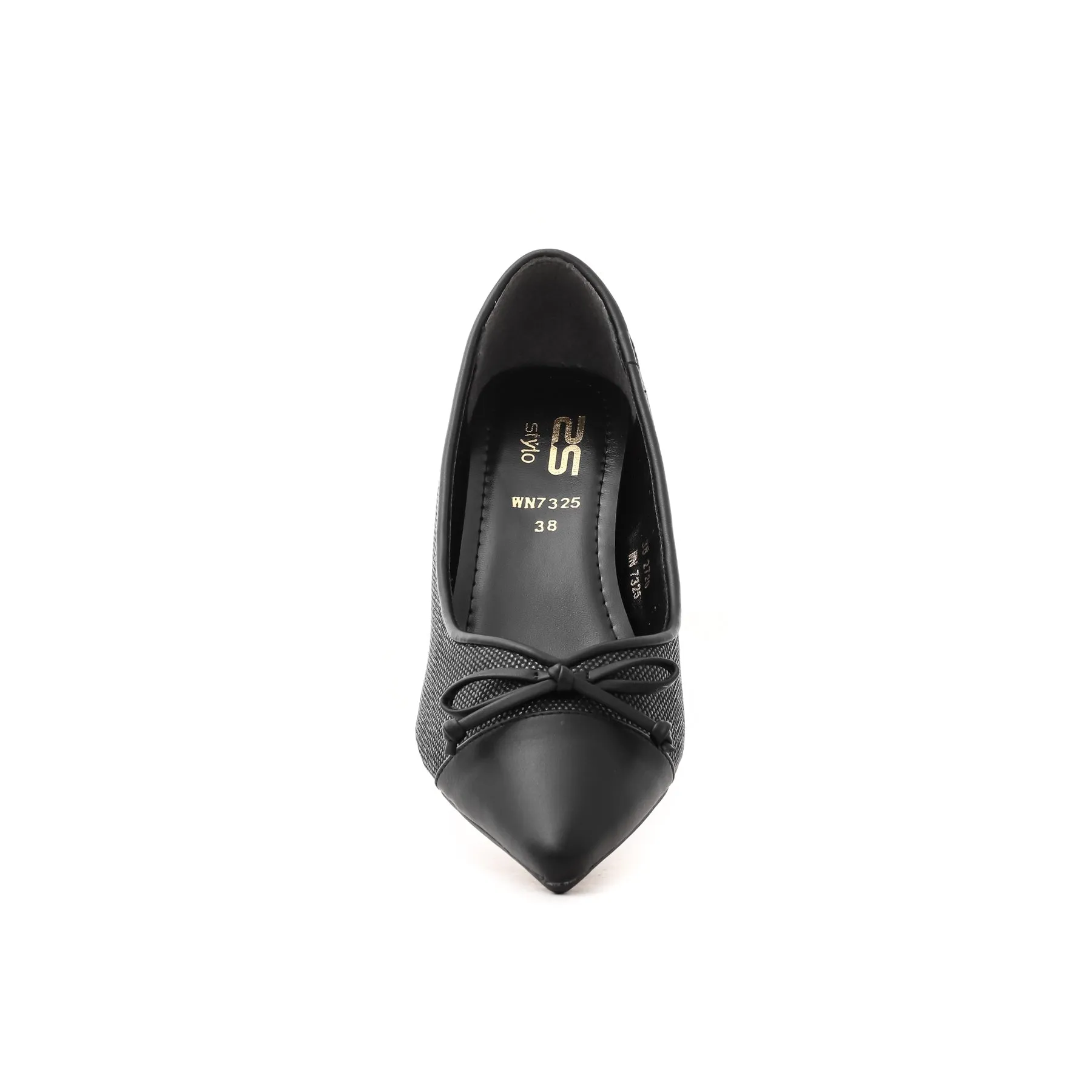 Black Court Shoes for Women WN7325