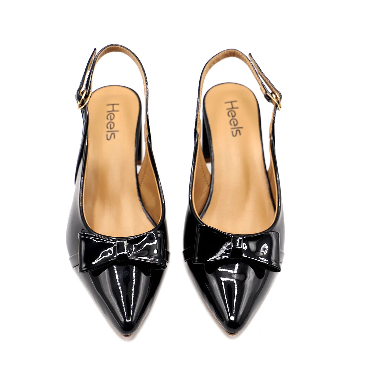 Black Formal Sling Back 085432