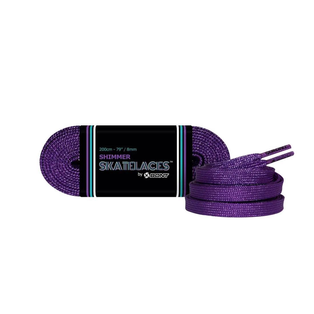 Bont Shimmer 8mm Laces - 245cm/96in