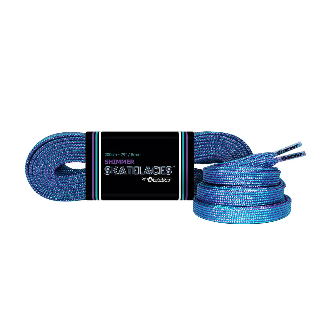 Bont Shimmer 8mm Laces - 245cm/96in