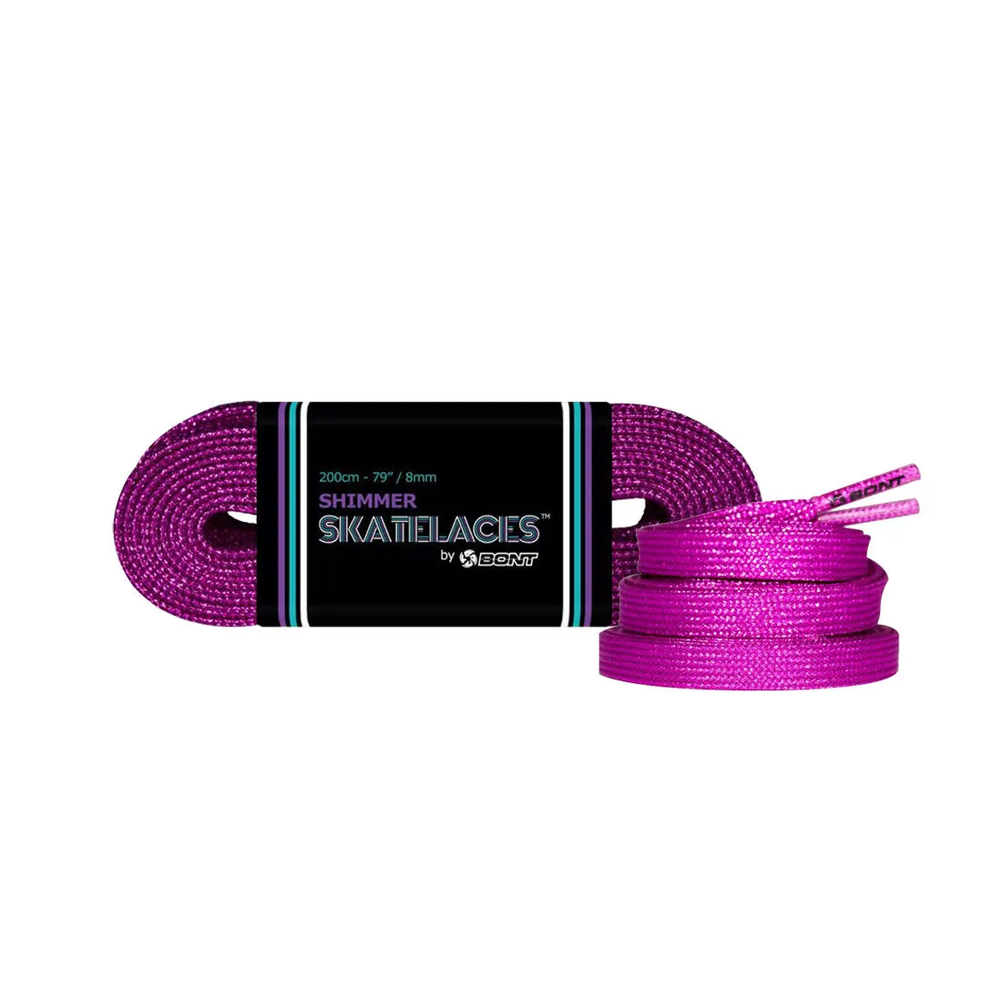 Bont Shimmer 8mm Laces - 245cm/96in