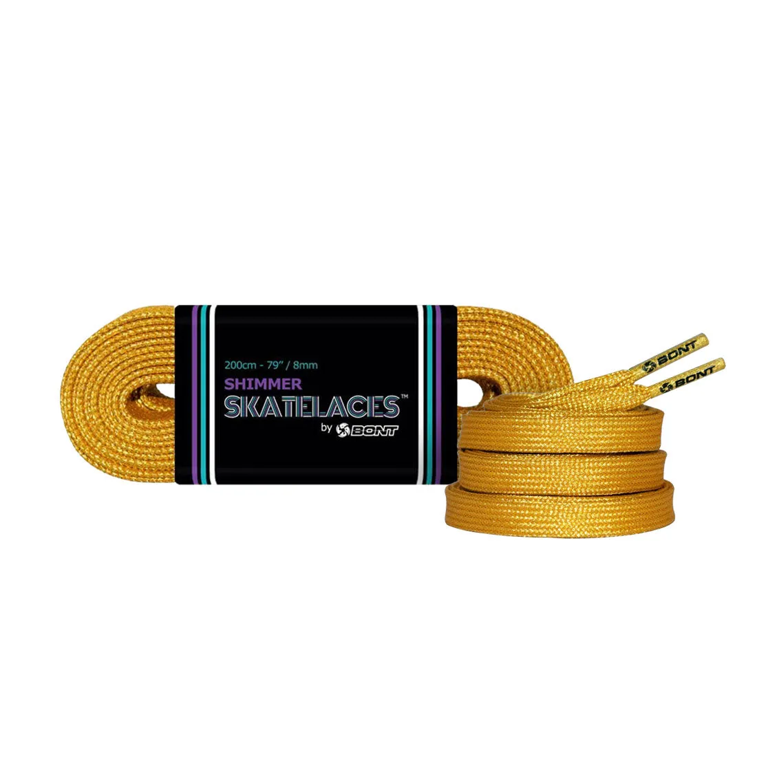 Bont Shimmer 8mm Laces - 245cm/96in