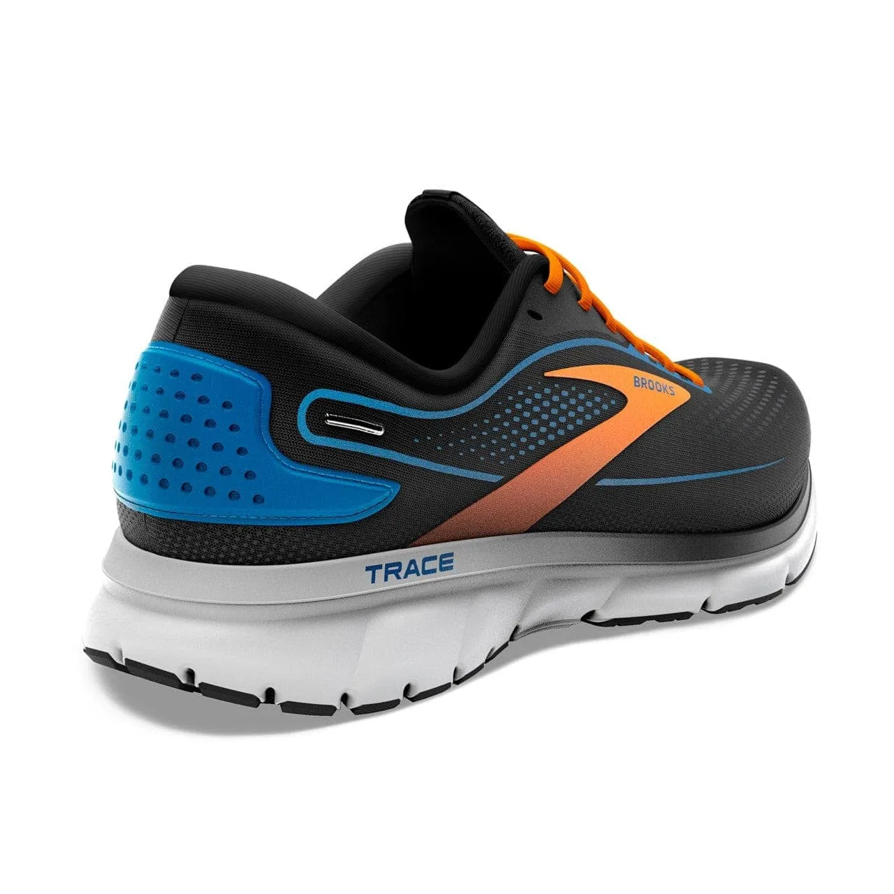 Brooks Trace 2 (Men's) - Black/Classic Blue/ Orange