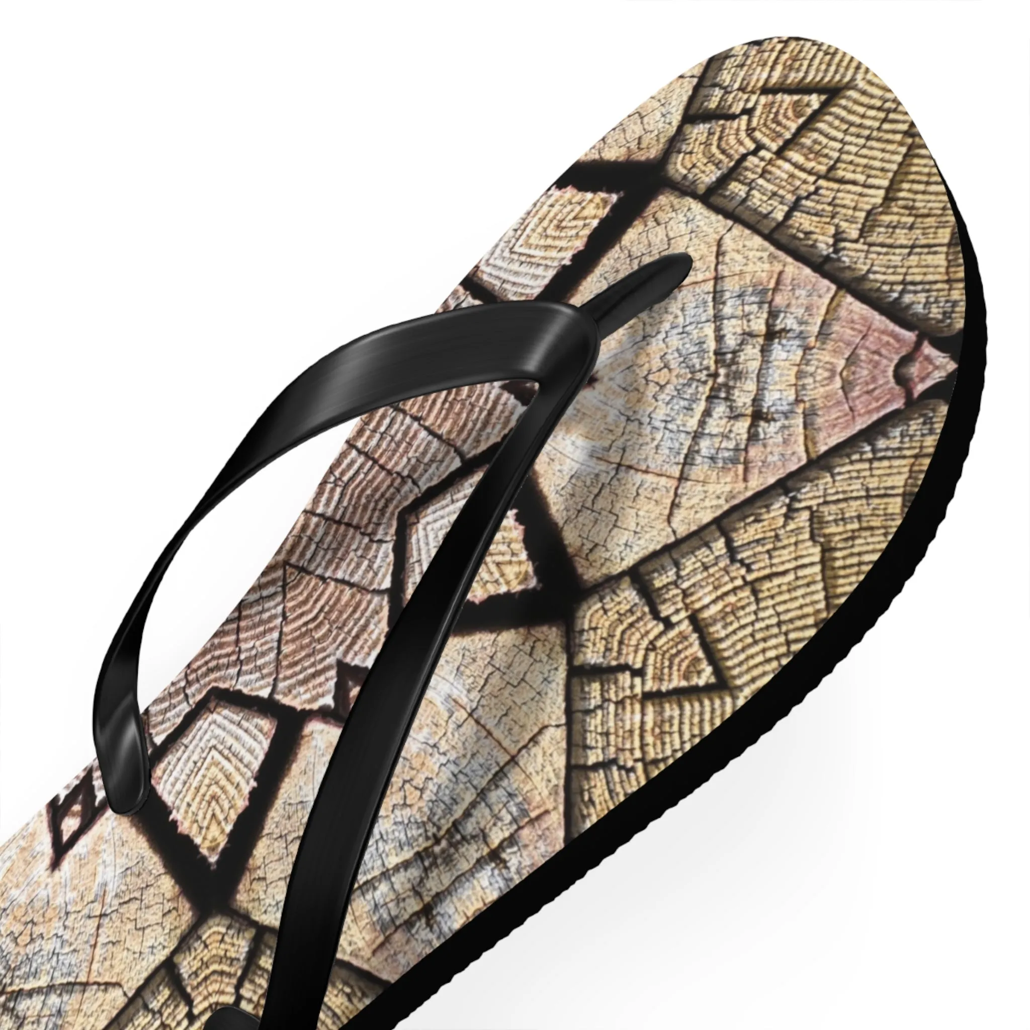 Brown Mandala - Inovax Flip Flops