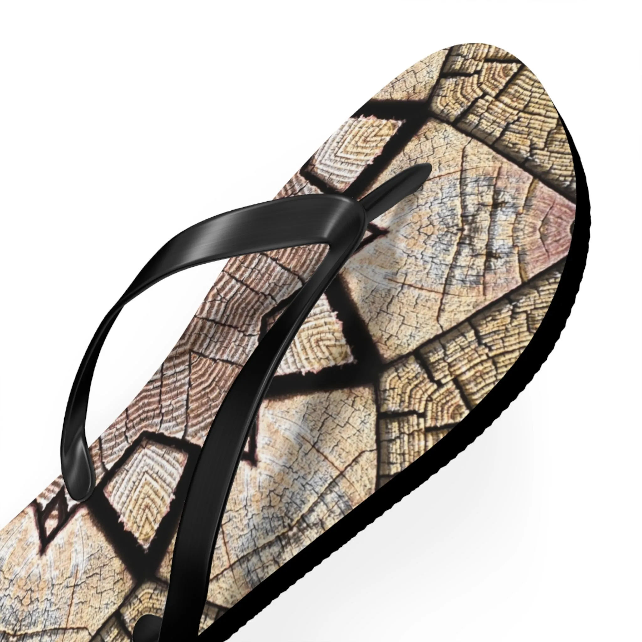 Brown Mandala - Inovax Flip Flops