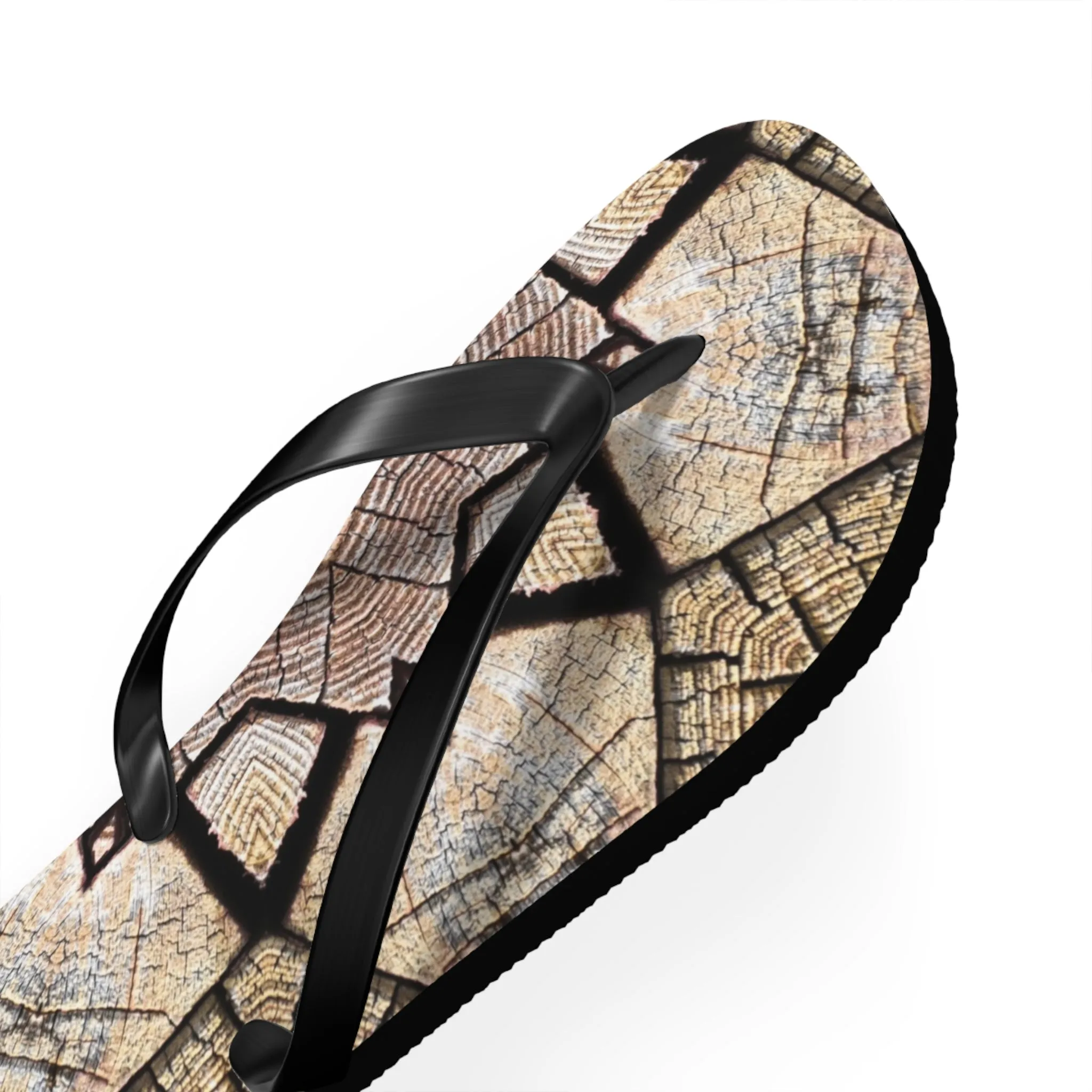 Brown Mandala - Inovax Flip Flops