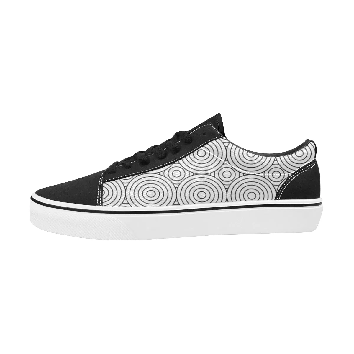 Buy Women's Monochrome Print Canvas Low Top Shoes at TFS