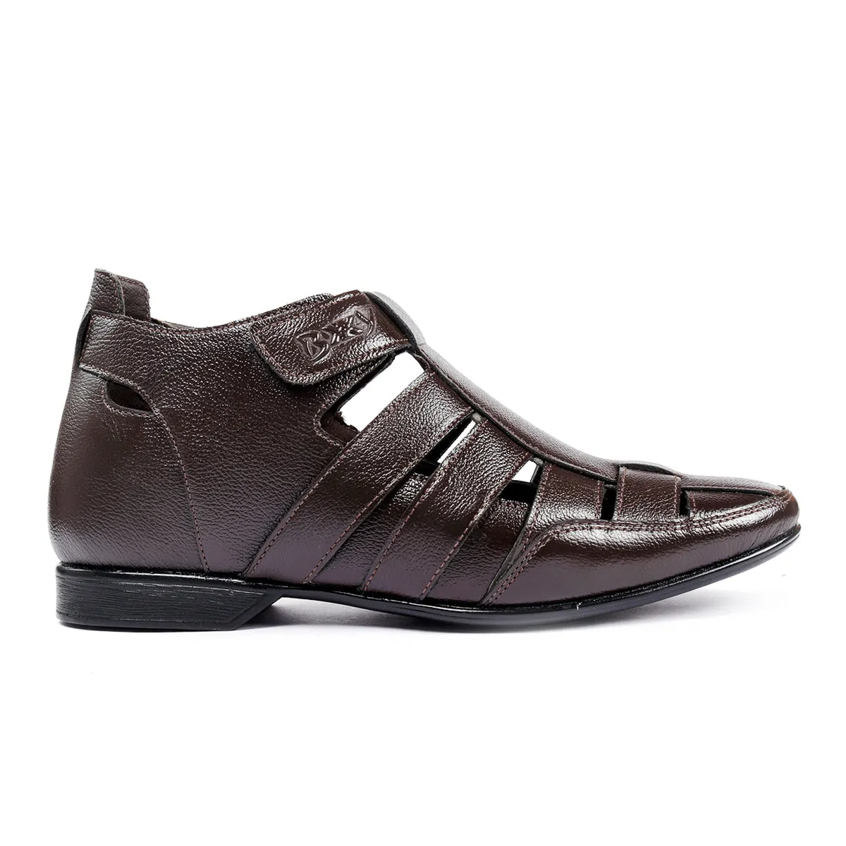 BXXY Men's 3 Inch Elevator Formal Roman Sandals