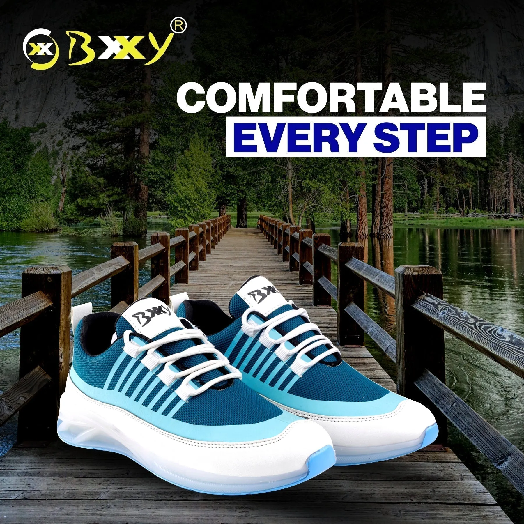 Bxxy's Fashionable Sports Lace-up Shoes for Men