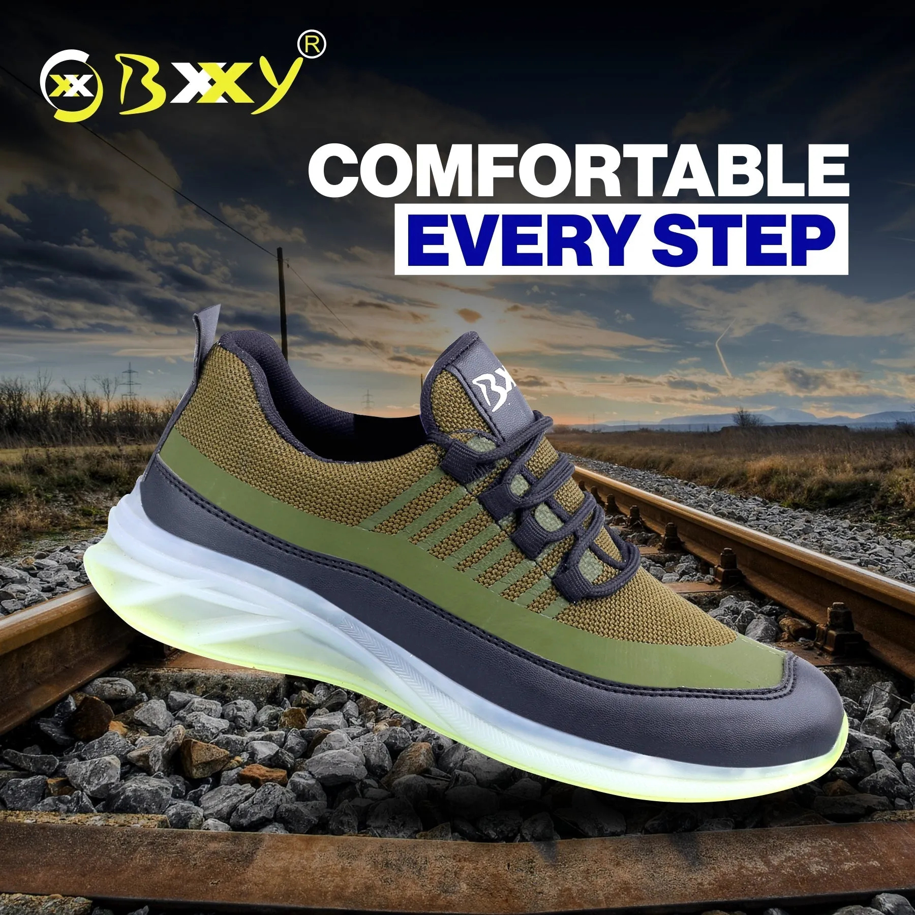 Bxxy's High-end Fashion Designer Sports Lace-up Shoes