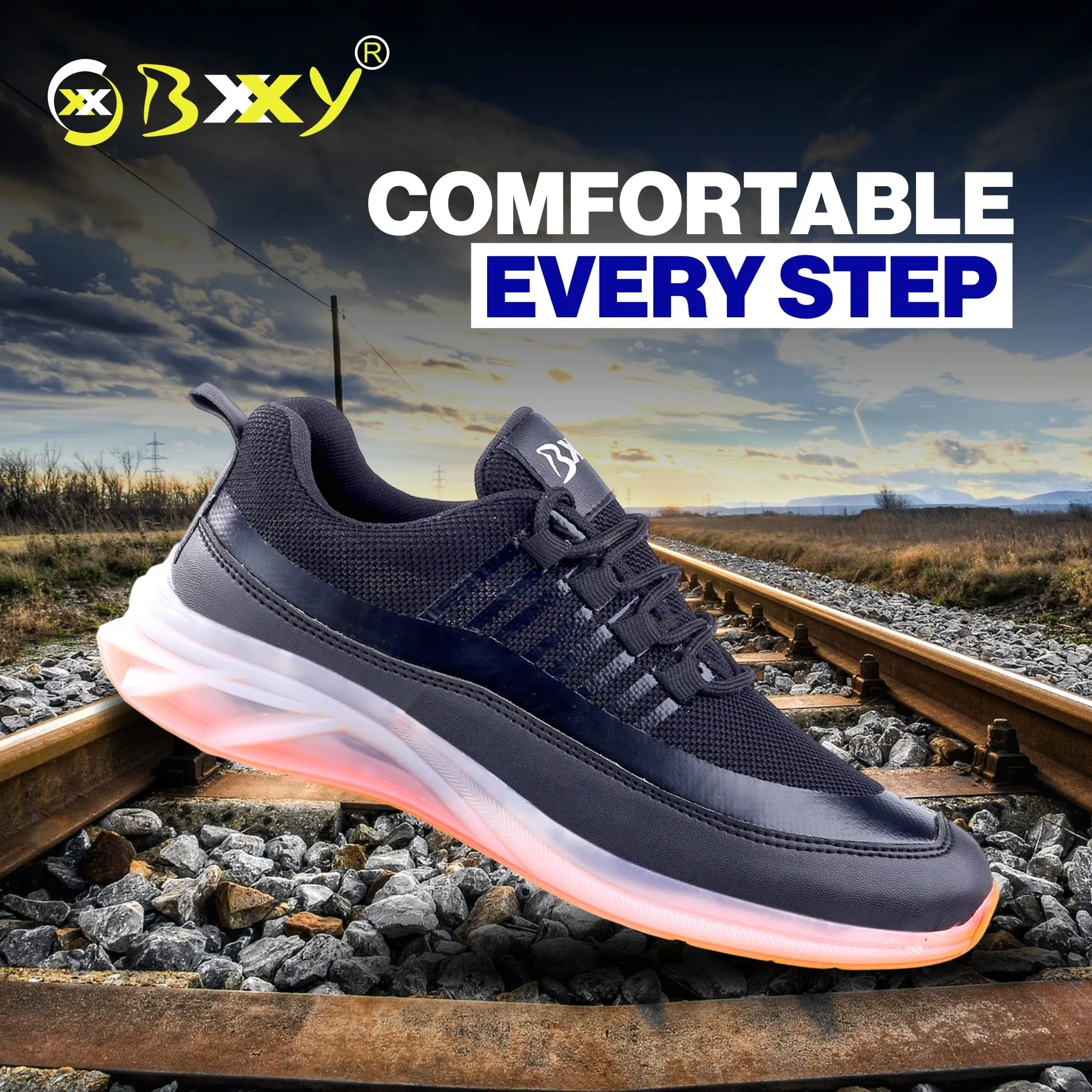 Bxxy's High-end Fashion Trendiest Casual Lace-up Shoes for Men