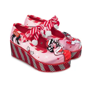 Chocolaticas® Betty Claus Women's Mary Jane Platform