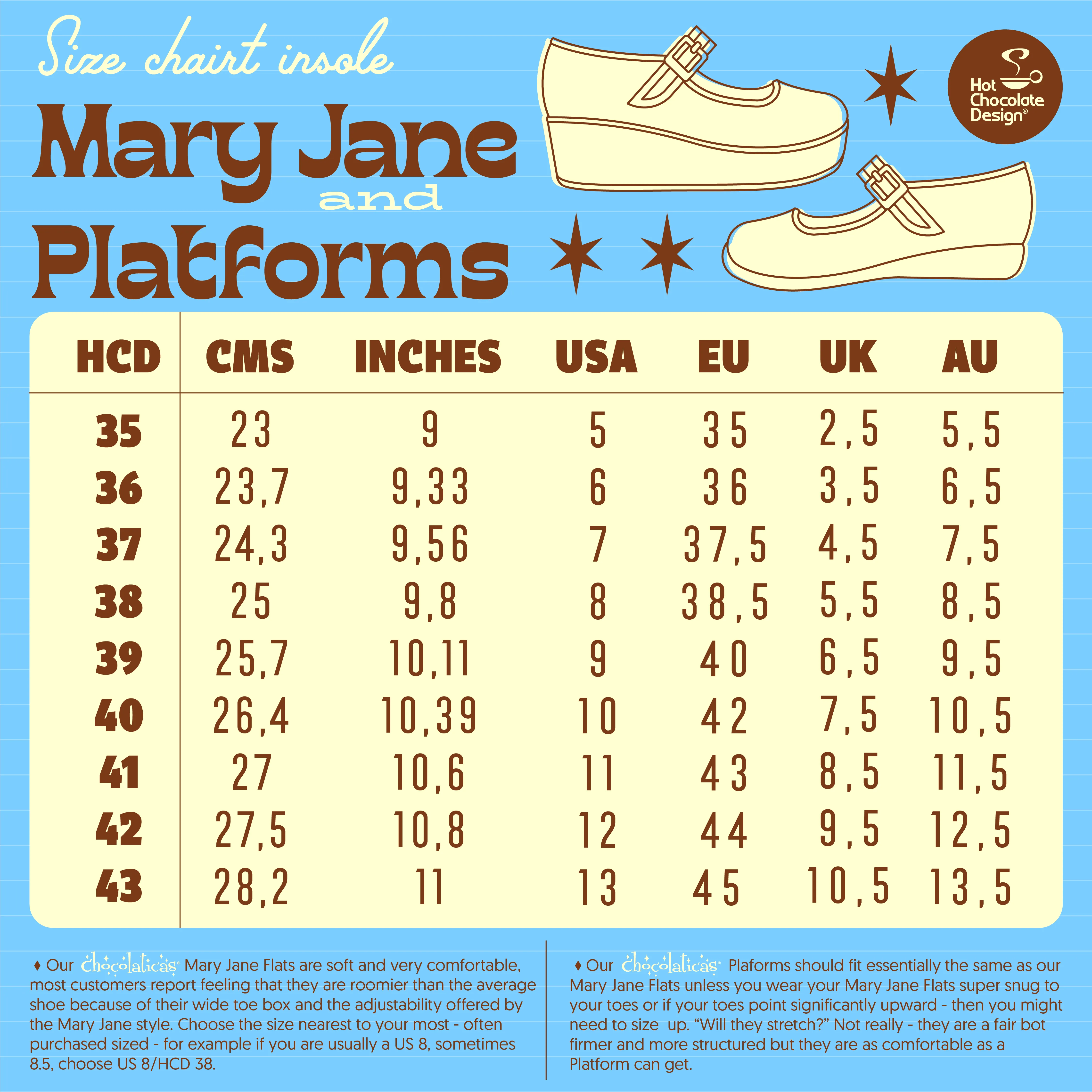 Chocolaticas® Betty Claus Women's Mary Jane Platform