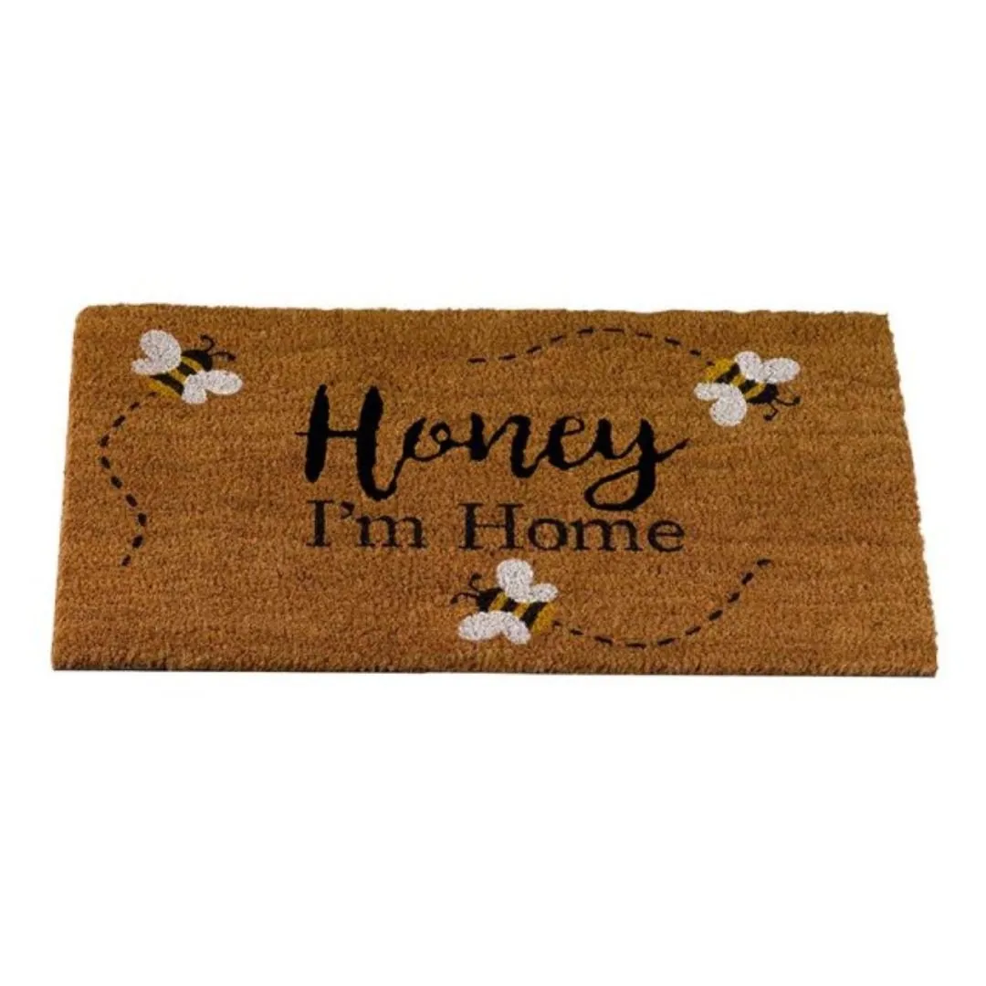 Coir Door Mat Honey I'm Home 45 x 75cm