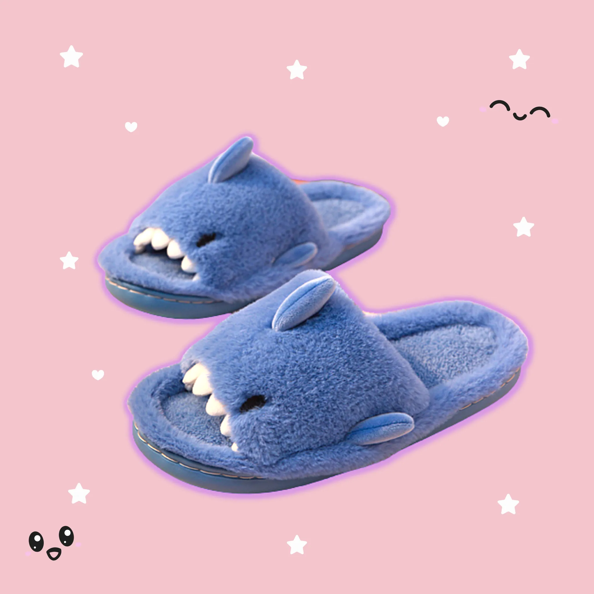 Comfyt: Comfy Plush Shark Slippers