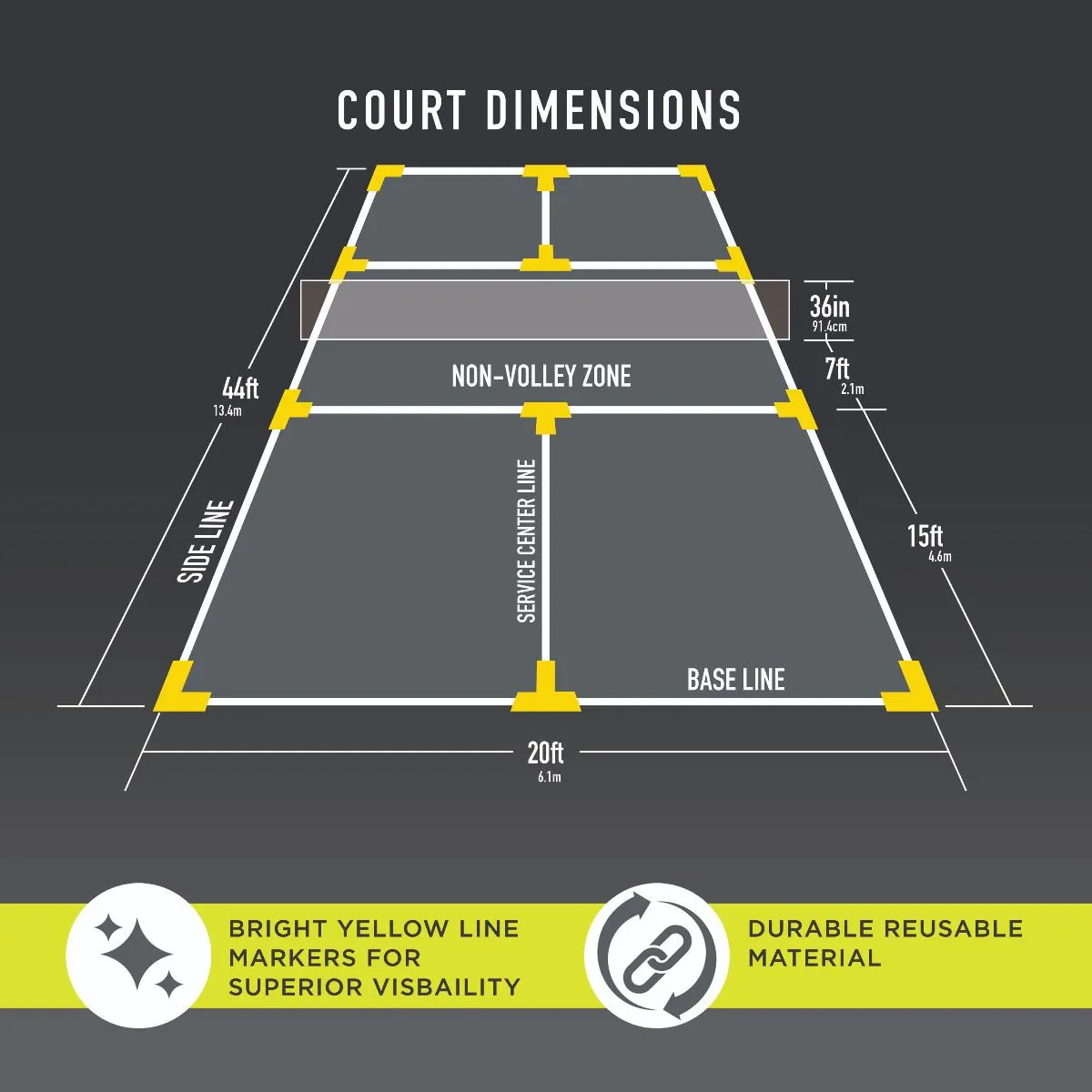 Court Marker Kit