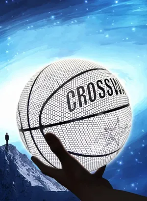 Crossway Luminous Holographic Reflective Wear-Resistant Basketball