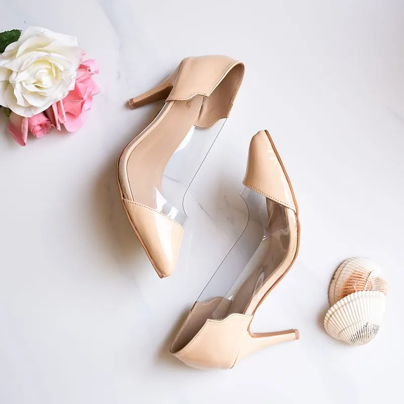 Dazzling Heels Beige