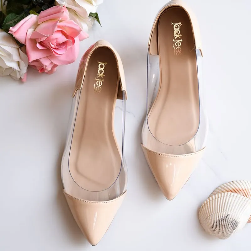 Dazzling Heels Beige