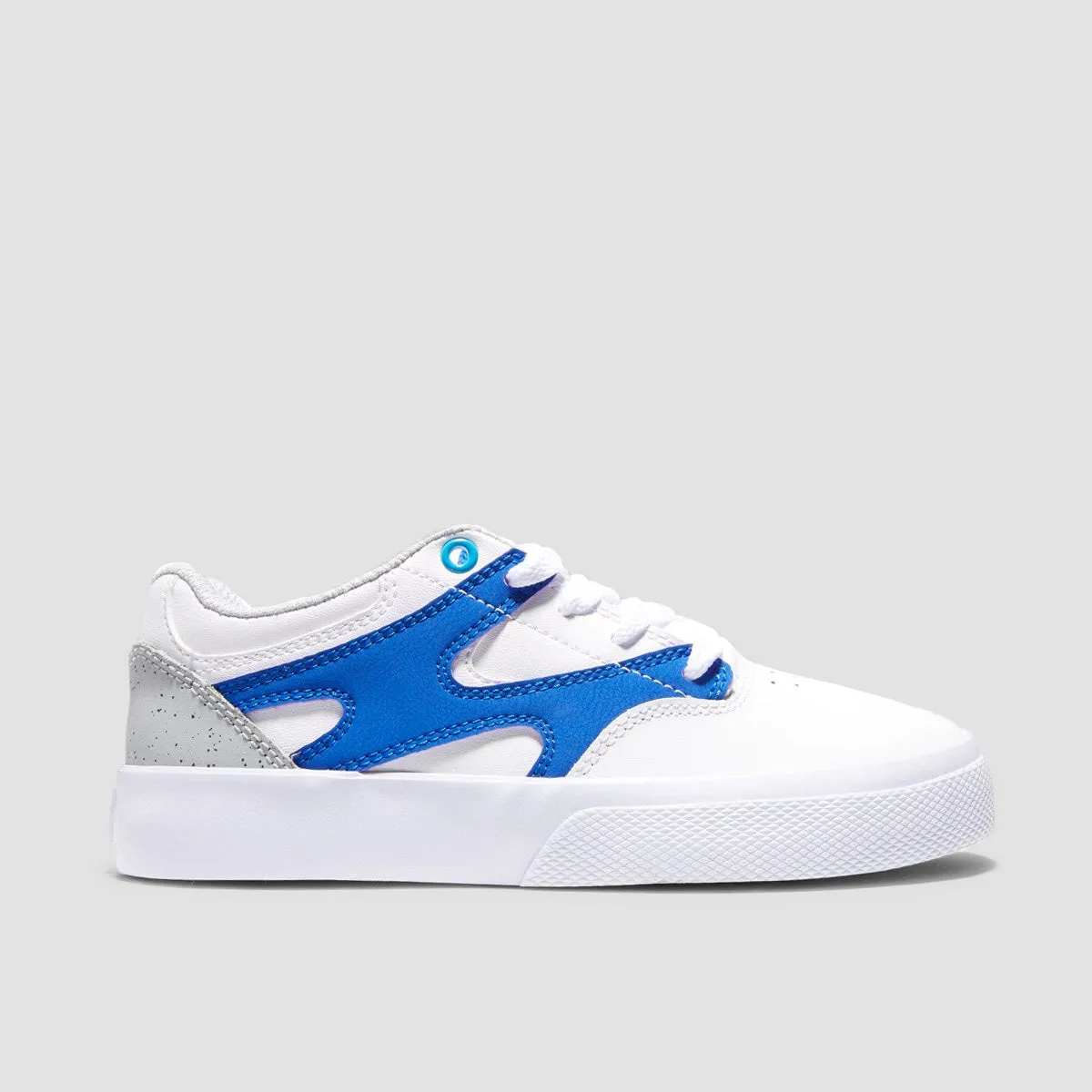 DC Kalis Vulc Shoes - White/Royal - Kids