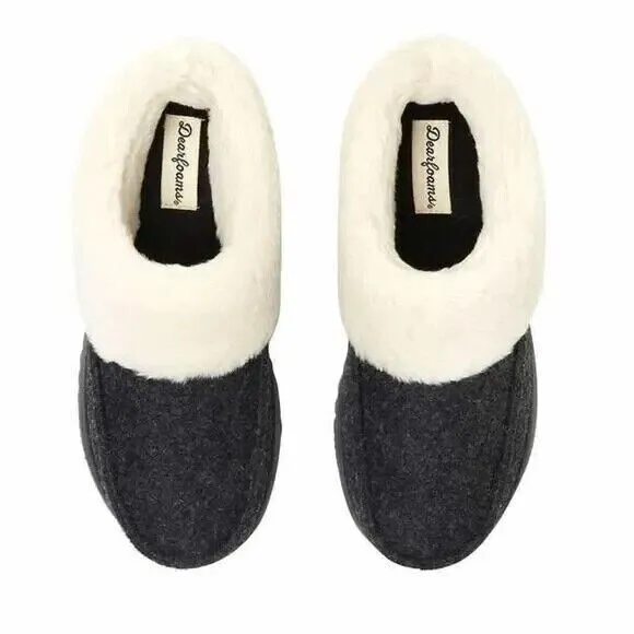 Dearfoams Women's Slip-On House Slippers