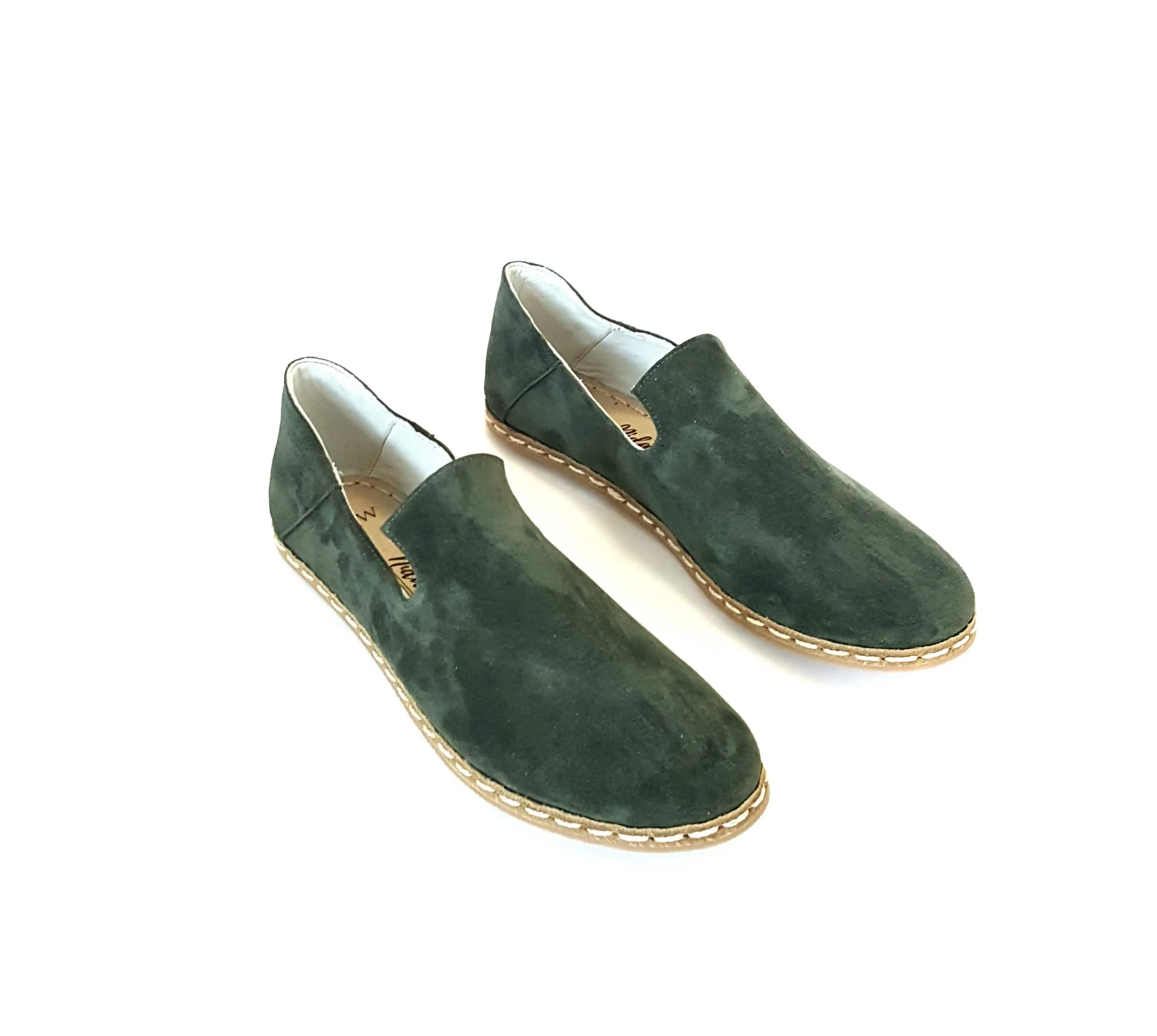 Deniz Loafers in Evergreen Suede