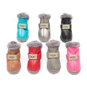 Dog Snow Boots - 4 Pcs/set Dog Uggs For Small Dogs