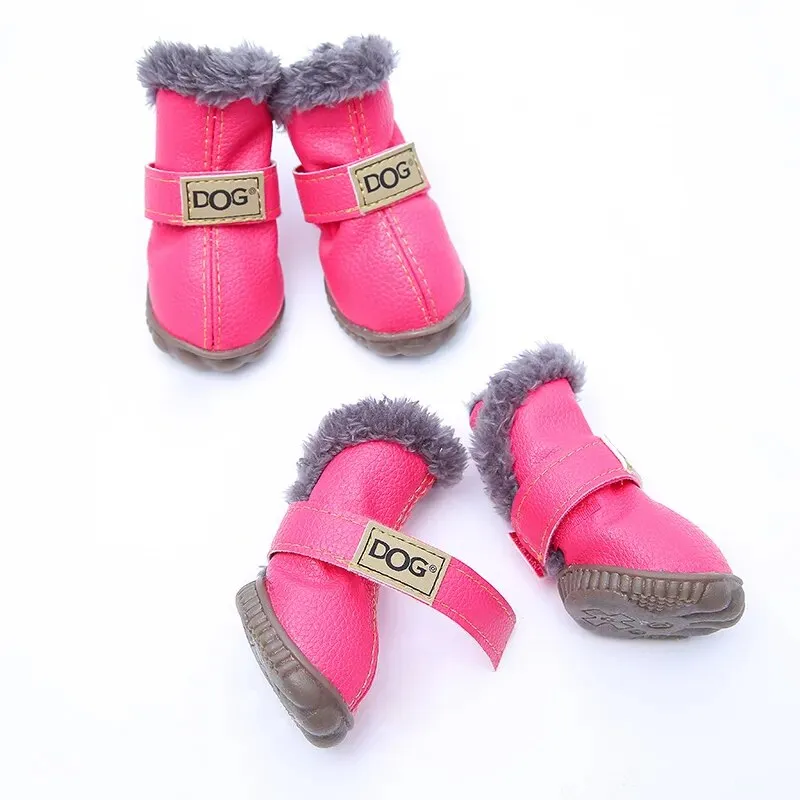 Dog Snow Boots - 4 Pcs/set Dog Uggs For Small Dogs